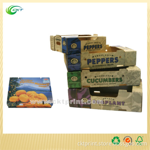 Printed Cardboard Cartons for Fruit and Vegetables (CKT-CB-352)